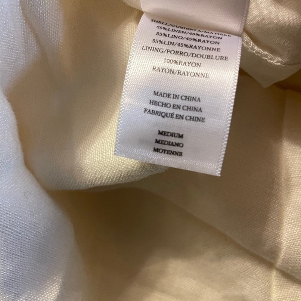 Rails Freya Parchment Linen Blend Lightweight Flo… - image 7